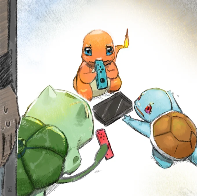 #お前らポケモンの最初の推し誰だよフシギダネ、ヒトカゲ、ゼニガメの箱推し?でもあります。 
