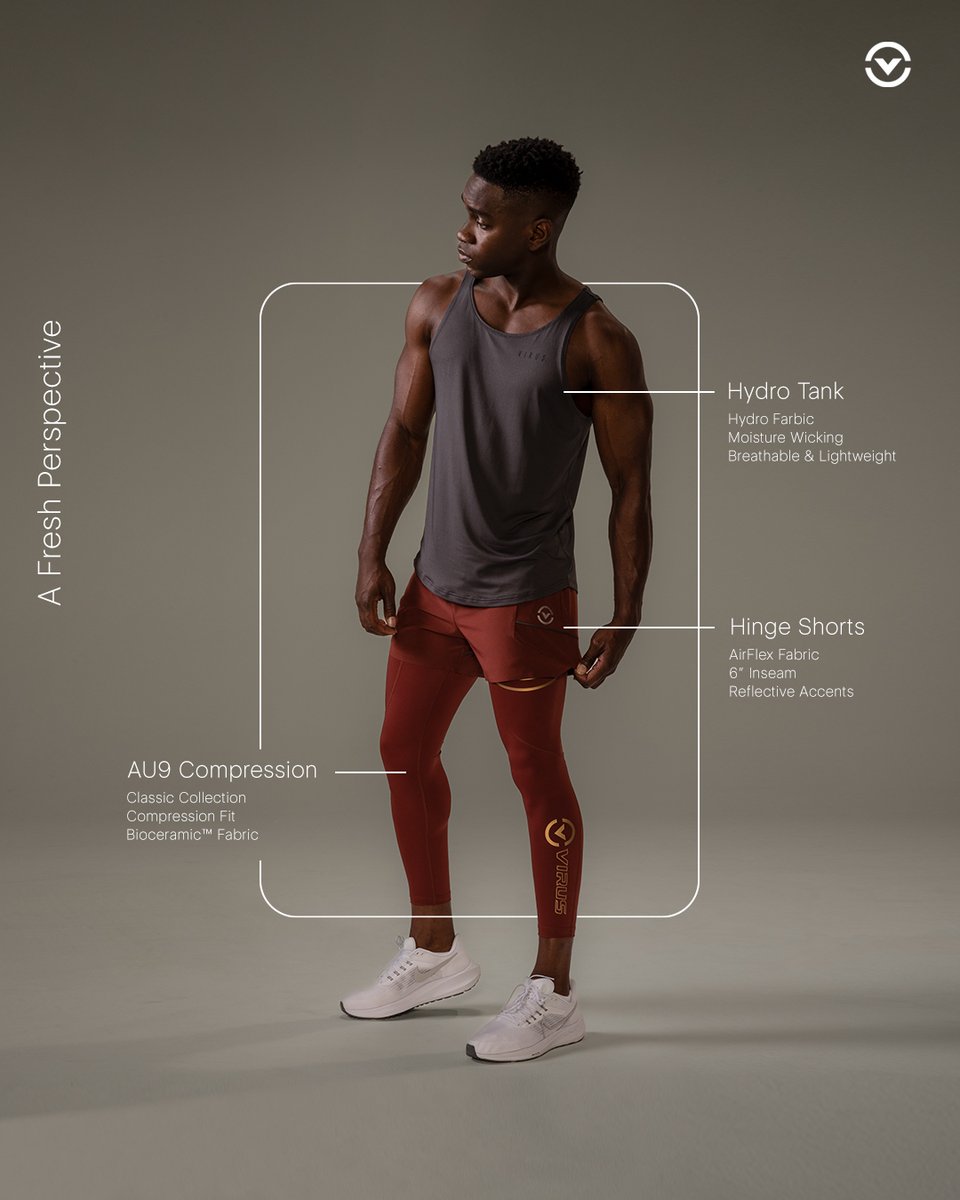 Hinge Active Short
⁠
Training, Running or Lifting on the Daily? Whether you're hitting the weight room or the ourtoodrs, our ultra-durable Hinge Shorts are up for anything, no matter the destination. - @virusintl #virusintl #thepassionthatdefinesyou
