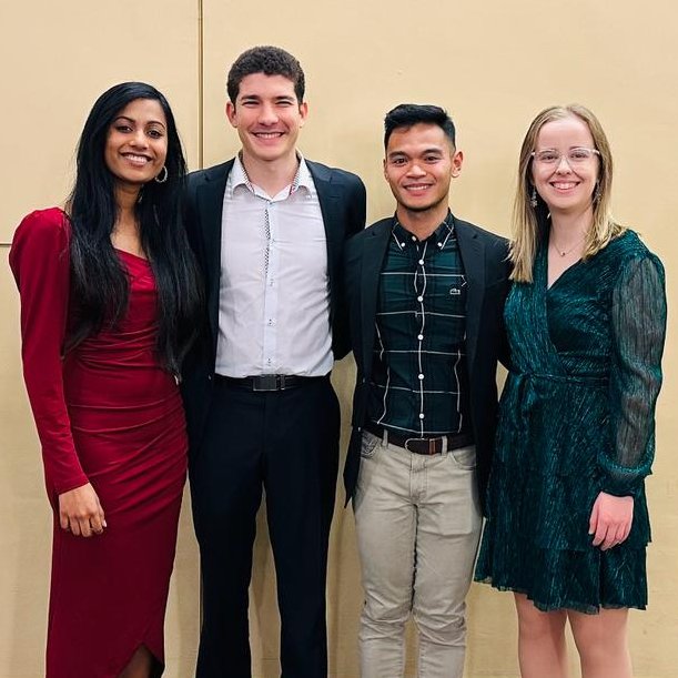 We had lots of fun on Saturday at the Polymer Science and Engineering department's annual Santos Go banquet! We'd like to thank the student community who actively participated in the UMass PMSE/POLY Student Chapter events this semester! Stay tuned for more exciting events!☃️❄️