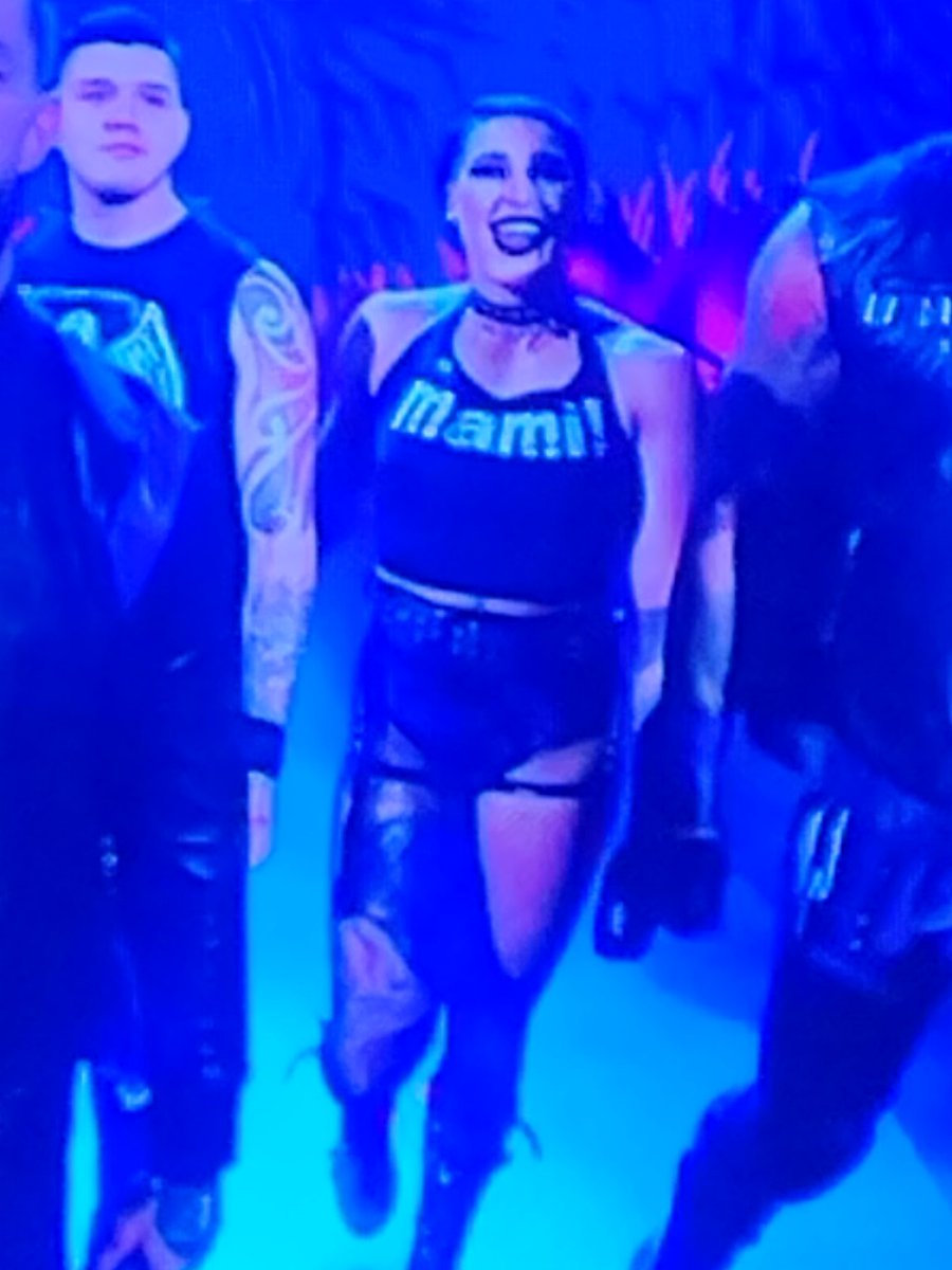 Chris_MTPodcast's tweet photo. #Mami #JudgmentDay #RheaRipley #WWERaw https://t.co/ugI9fUAsZy