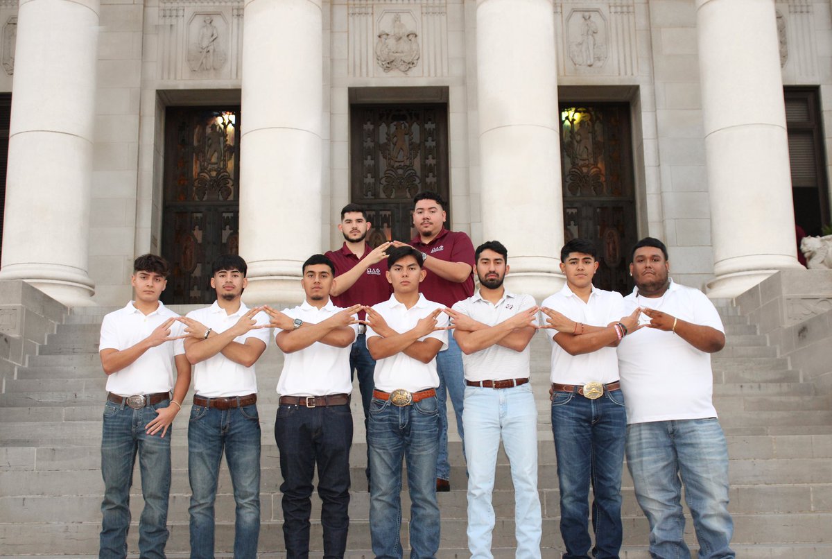 Ladies &amp; Gentleman, 
Today we would like to present our Fall 2022 - Beta Pi Pledge Class. These gentlemen have showed hard work. Congrats and welcome to a lifetime of brotherhood. 
Prospective Member Educator: Fernando Tamez
Assistant Prospective Member Educator: Jose Guerrero