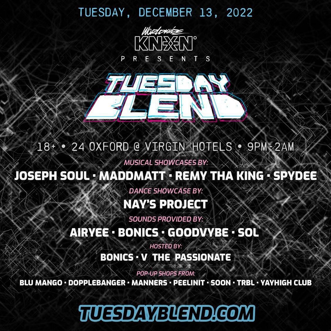 Las Vegas...join us for Tuesday Blend tomorrow night! #tuesdayblend