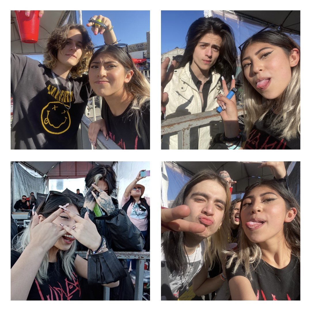 ZelitVargas's tweet photo. Este año si fui a terapia pero también conocí a mi banda favorita y los vi en vivo 2 veces @Wiplash_oficial #wiplash #RPDF no encuentro la manera para darles las gracias por salvar mi vida, literalmente, los amo de verdad ❤️❤️❤️❤️❤️❤️ https://t.co/y7LoQntrW8