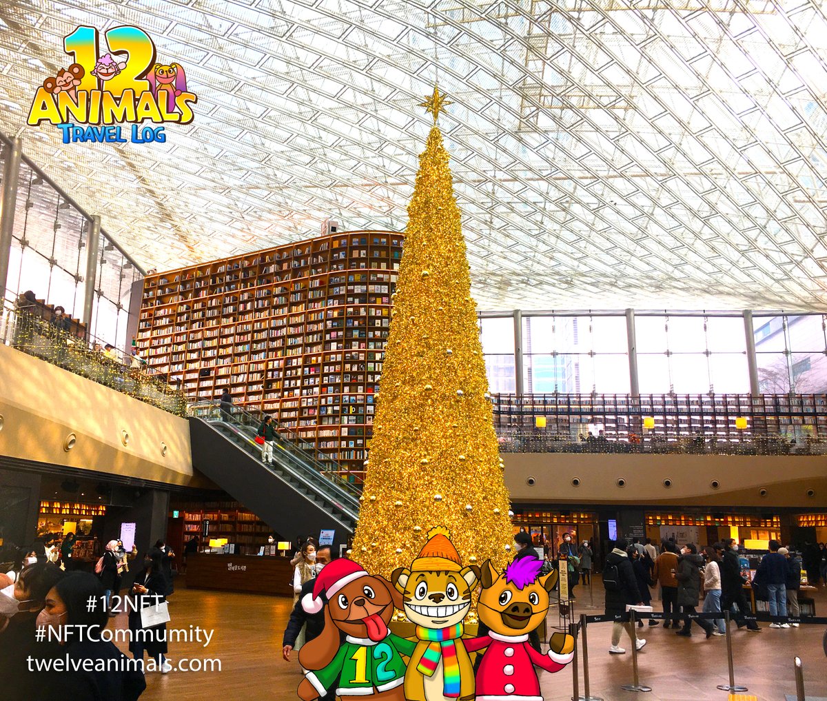 12 Animals Travel Log tweet media