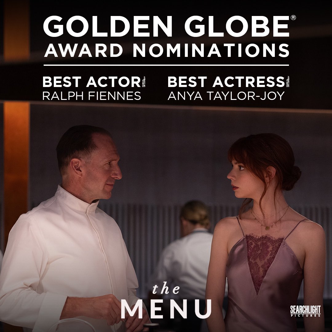 MaxStaxMedia's tweet photo. Cheers to @searchlightpics well-deserved 12 Golden Globe Nominations and to ‘The Banshees of Inisherin’ leading the pack with the most nominations of any film! 

@goldenglobes #GoldenGlobe https://t.co/rpbEZfI2Ow