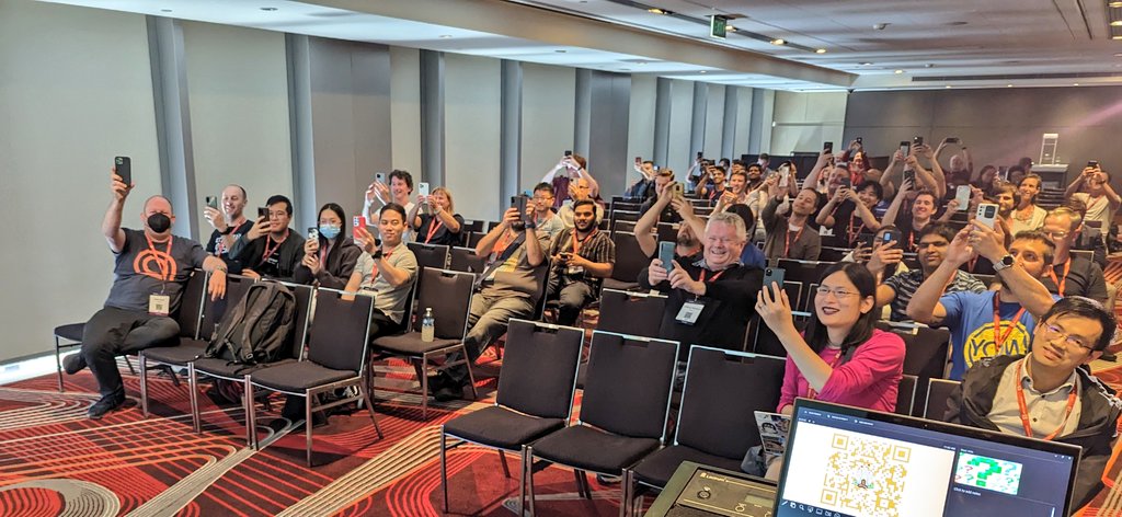 What happened in my talk today at #yow22? 
Wrong answers only.