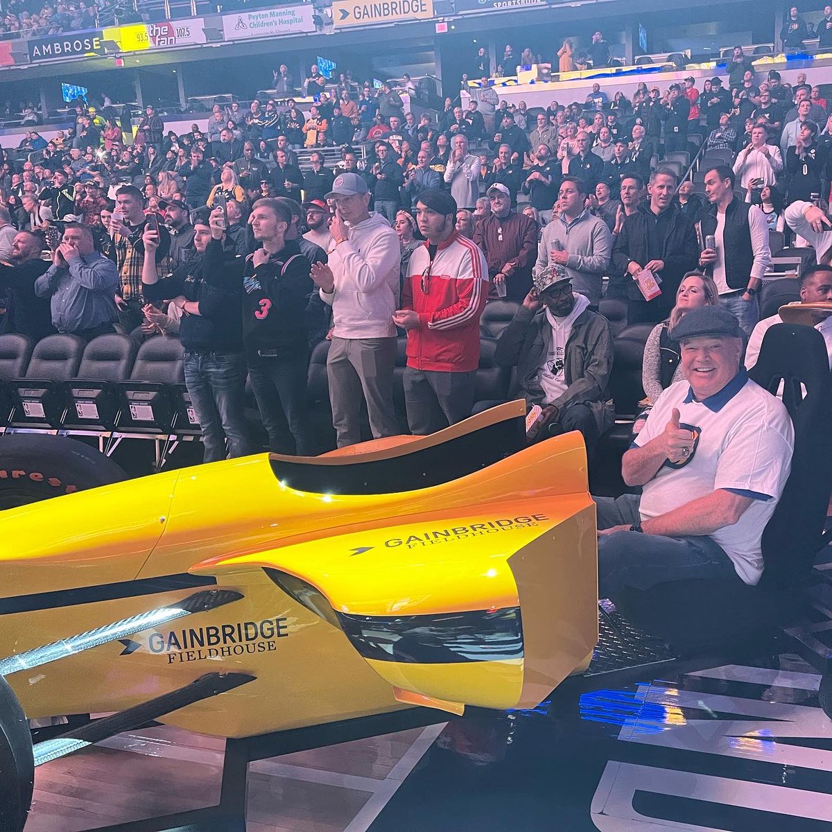 Al Unser Jr on Twitter "Had a blast at the Pacers game tonight! 🏀🏁 So