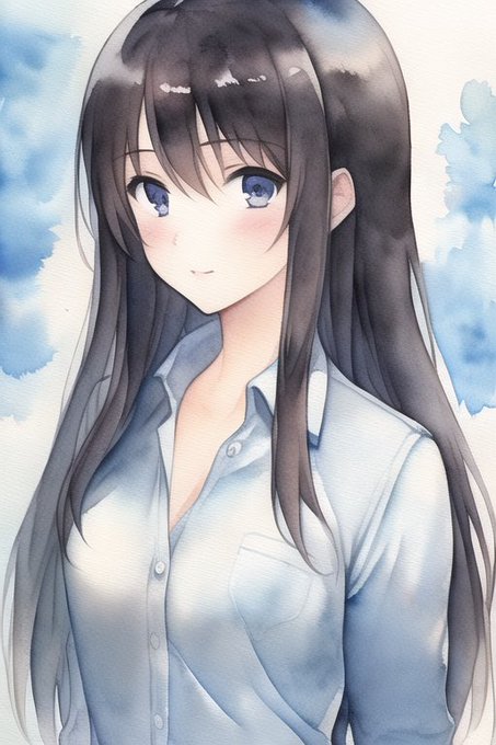 水彩です
#NovelAI 
#AIイラスト好きさんと繋がりたい 
#AIイラスト 