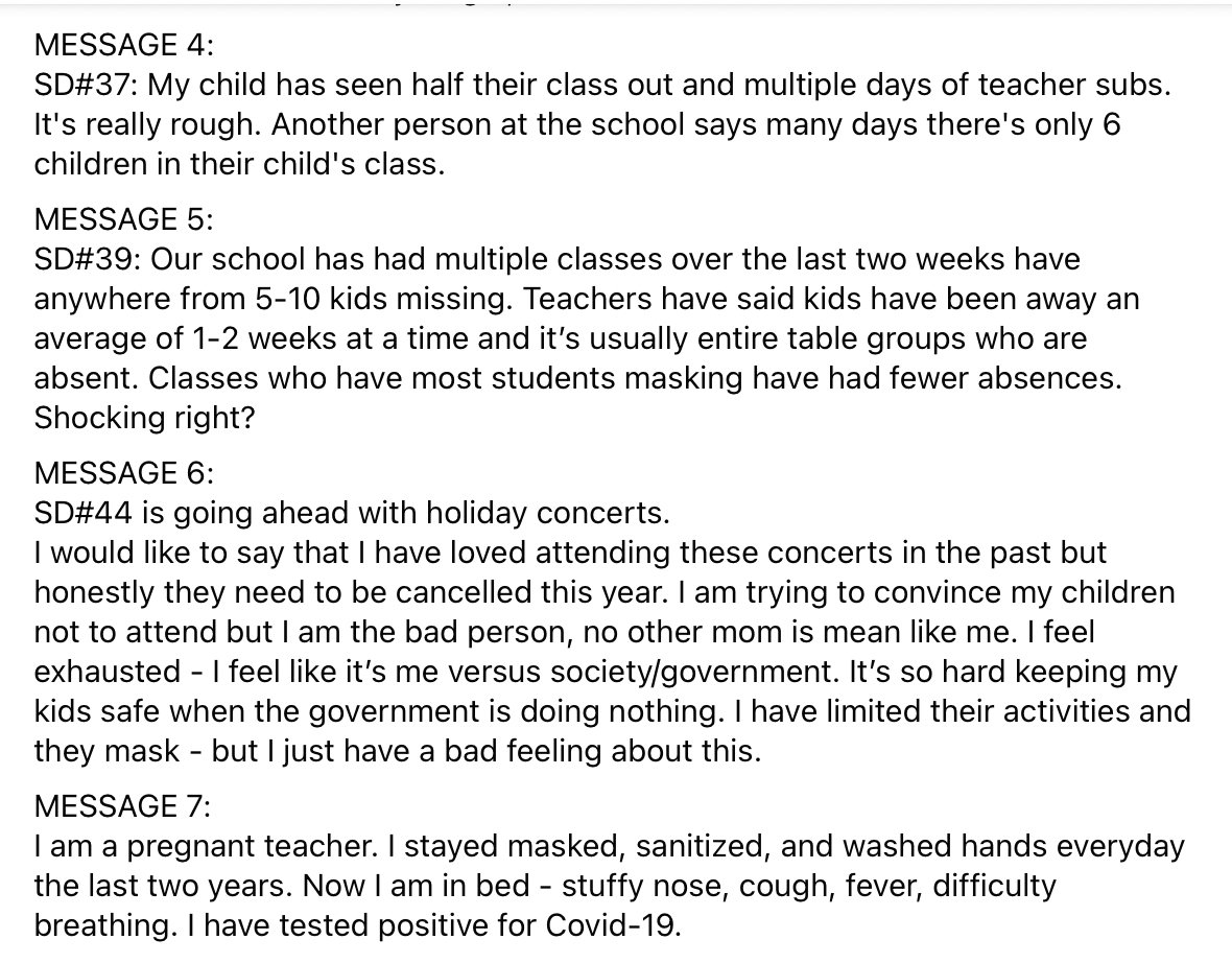 BCschoolCovid's tweet photo. From our inbox, episode 71 of our voices series. #bced #bcpoli Listen up @adriandix @Dave_Eby ! https://t.co/BByboKfJKz