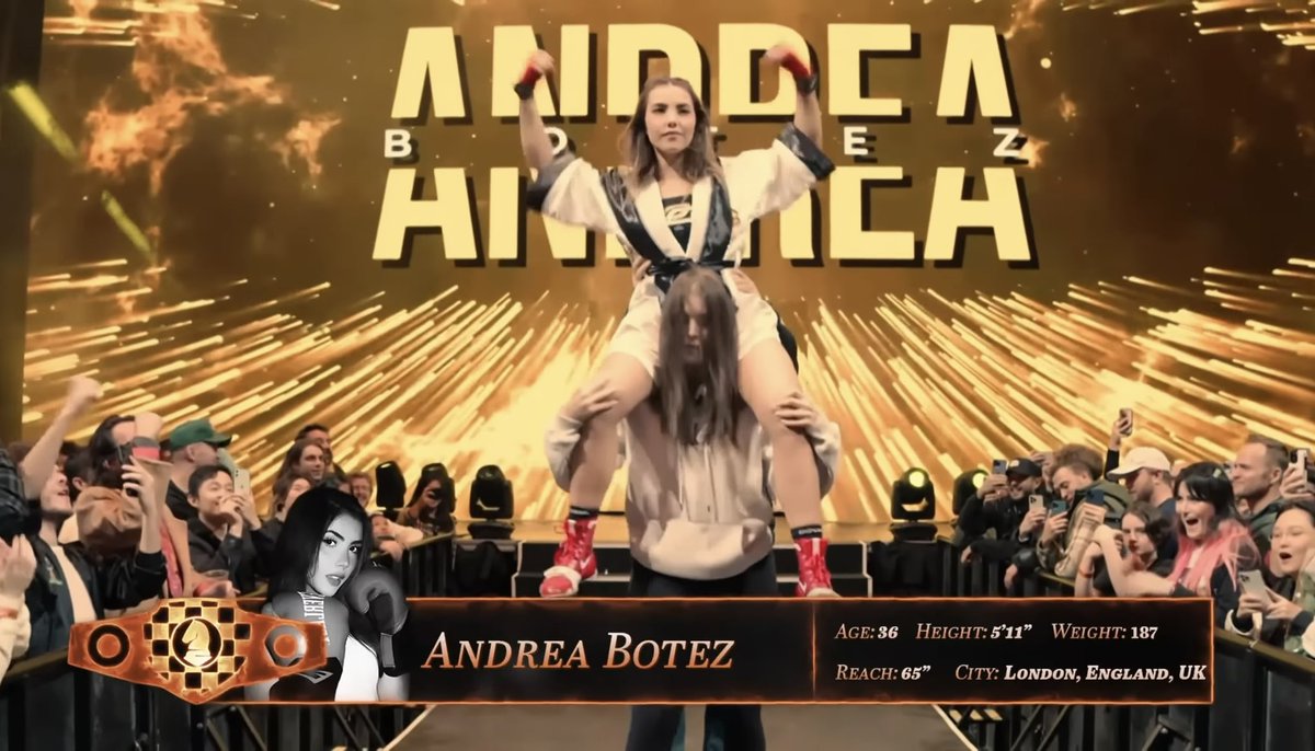 Andrea Botez on X: hi @TheCreatorClash this is only after 6 weeks