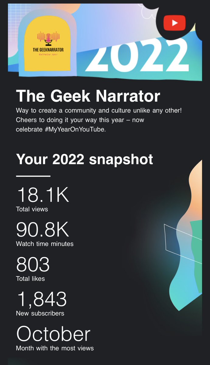 Kaivalya Apte - The Geek Narrator tweet media