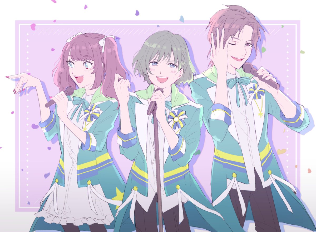 「sideM7th横浜ソロメドレーありがとう最高だの絵 」|まみむめめこ🌸のイラスト