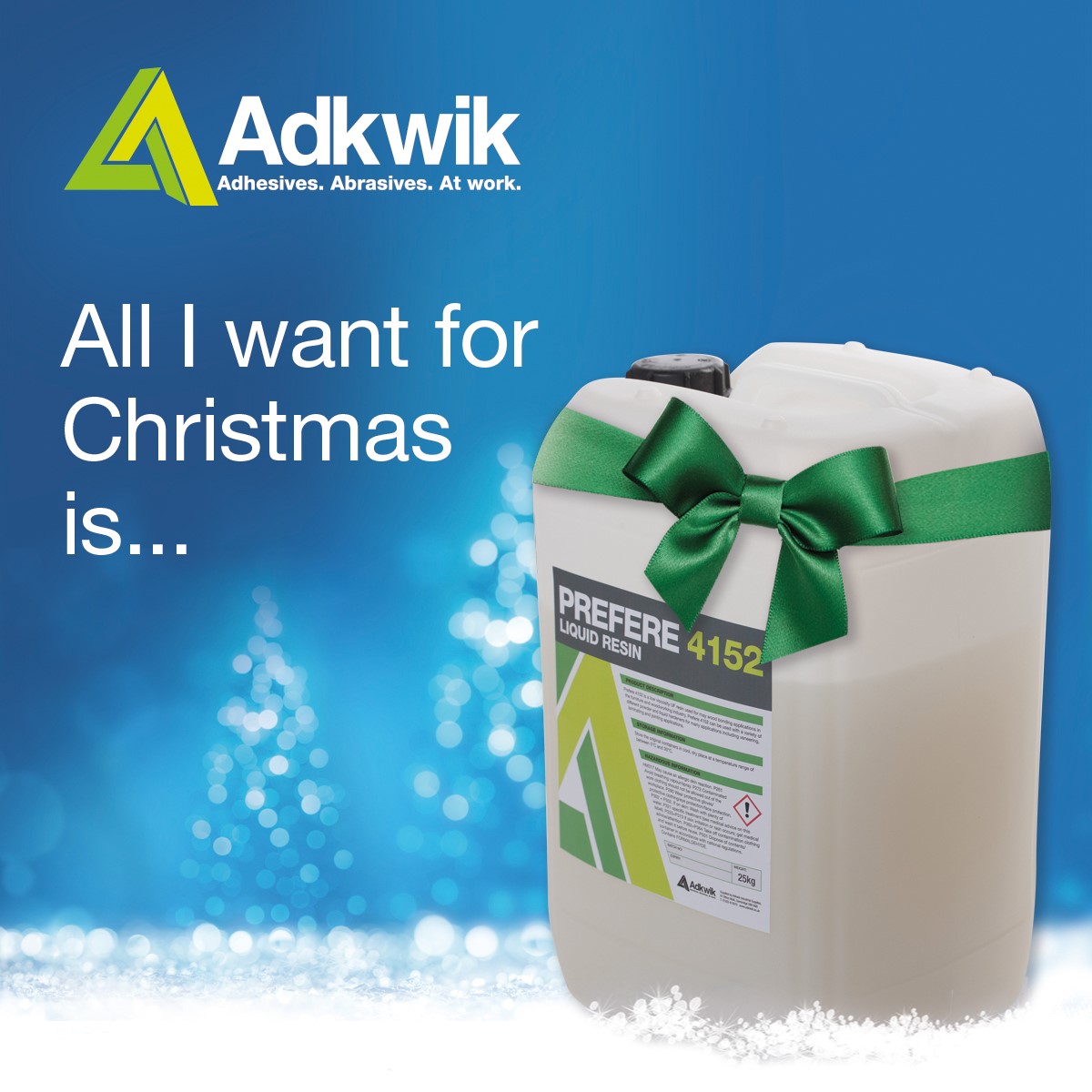 All I want for Christmas is Prefere 4152 Resin!

Here's what our customer Brockhampton has to say about the product:
“Great product and does everything we need too!”

Check out the product here: adkwik.co.uk/prefere-resin-…

#alliwantforchristmasis #glue #prefere #4152 #resin