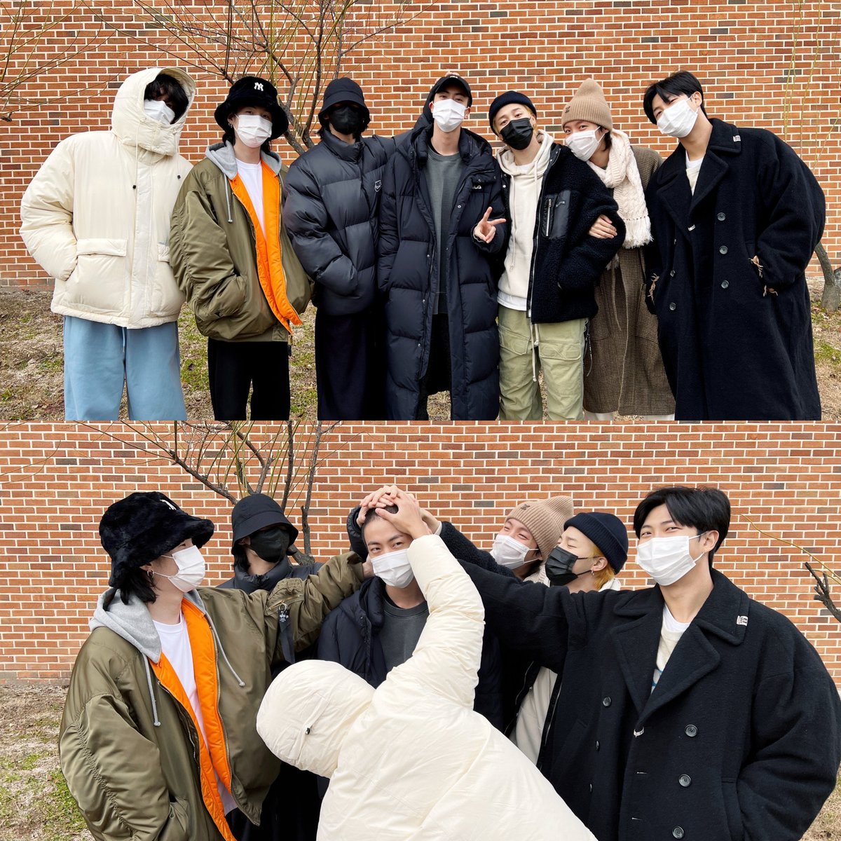 Alea_BTS's tweet image. i will cherish this last ot7 selca until 2025, ily forever and for always @BTS_twt