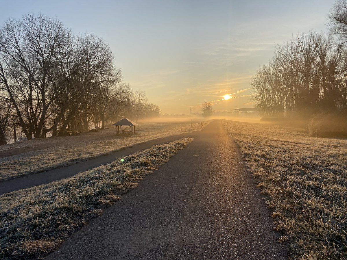 Morning in Osijek today.