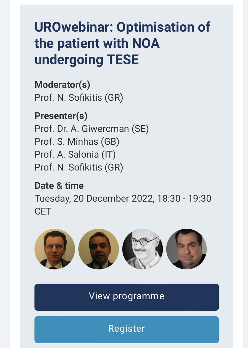 Pippa Sangster (@pippa_sangster) on Twitter photo This looks great! Optimisation of NOA men prior to mTESE <a href="/SuksMinhas/">Suks Minhas</a> <a href="/scrittoreandre1/">ScrittoreSalonia</a> <a href="/Uroweb/">European Association of Urology (EAU)</a> This looks great! Optimisation of NOA men prior to mTESE <a href="/SuksMinhas/">Suks Minhas</a> <a href="/scrittoreandre1/">ScrittoreSalonia</a> <a href="/Uroweb/">European Association of Urology (EAU)</a>