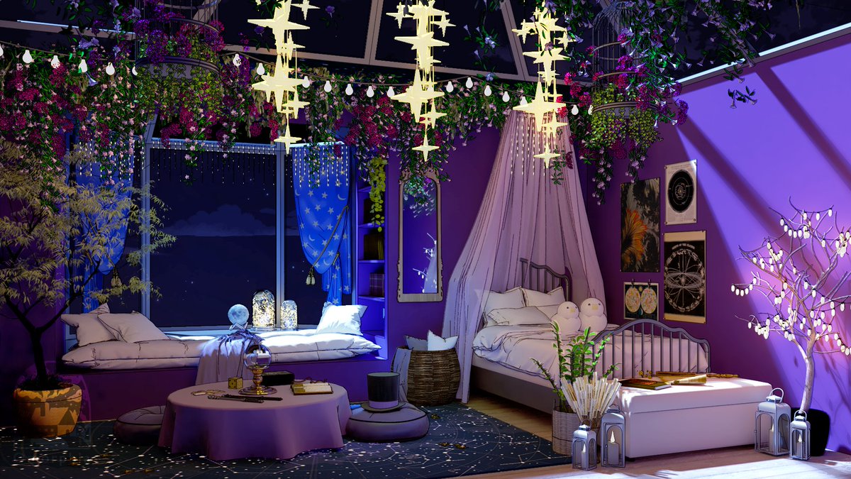 Omorphia1's tweet photo. What about the little stars above your room? ✨💫 https://t.co/Oc9Vv1gTOR
