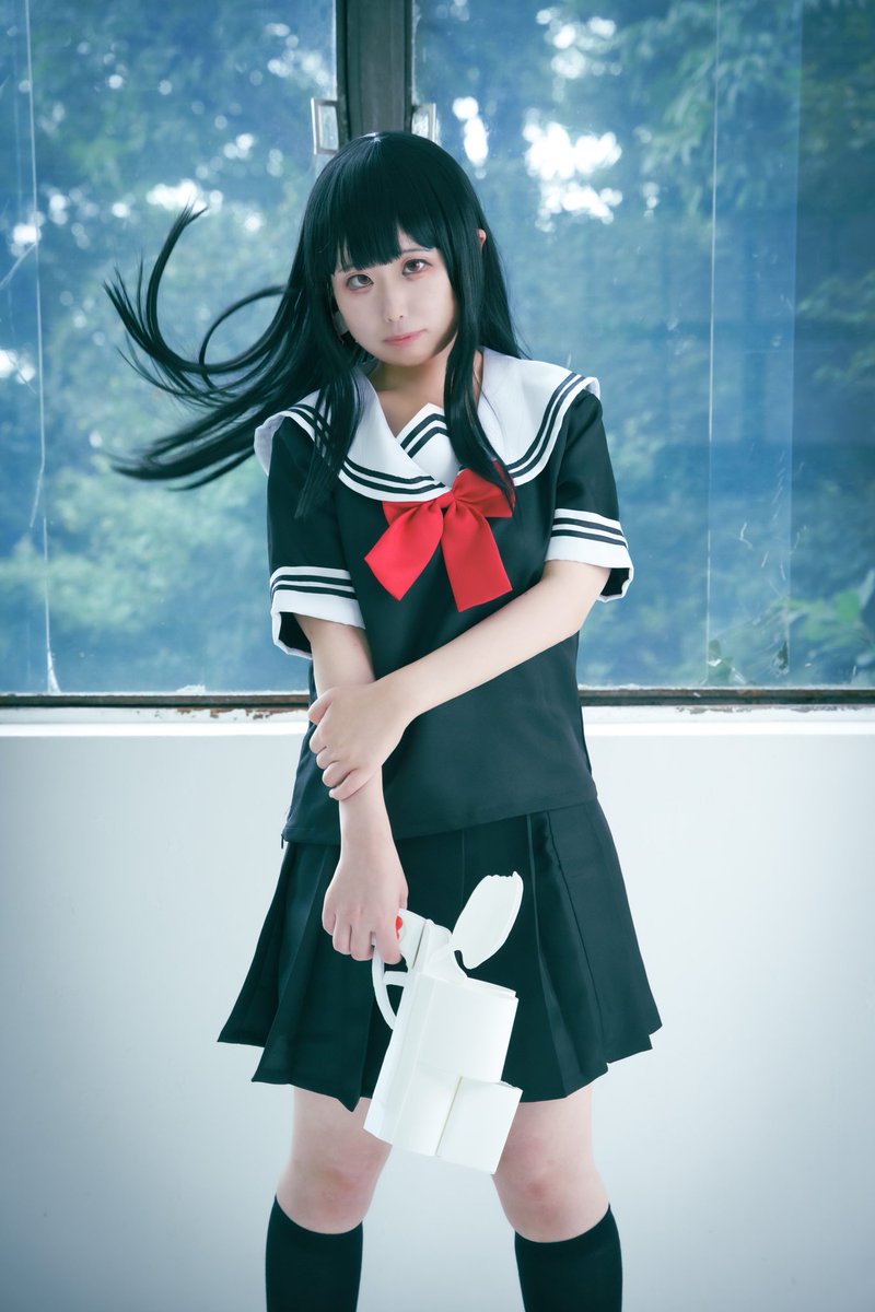 魔法少女サイト穴沢虹海コスプレ衣装＋セット済みウイッグ朝霧彩