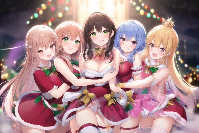 プロンプトお借りしてアレンジしました
(すみませんお名前メモってませんでした......)
#novelAI 
#AIイラスト 
#AIイラスト好きさんと繋がりたい 