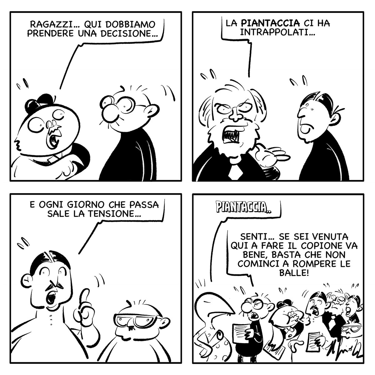 capogriso's tweet photo. Piani segreti

#mrpidgen #pidgen #piccione #strisce #strisceafumetti #fumetti #storie #vignette #comico #italiancomics #ig_italia #balloon #freddure #italiancomics #satira #kindle #amazon #libro #striscialanotizia #strangerthings https://t.co/Tx28yIpy7P