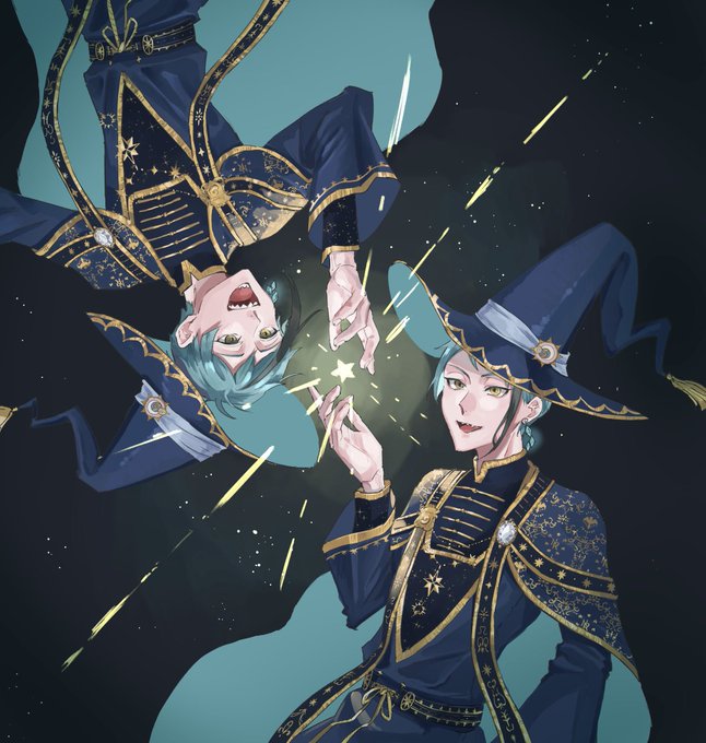 #今年も残りわずかなのでお気に入りの絵を貼るこの辺かなー青ッッ 