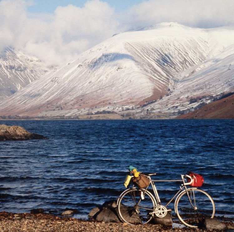 Still cold out there today so here is one from 1991 winter lakes YHA tour at Wastwater.
#cycletouring #winteronabike #wastwater #lakedistrict #ellisbriggs