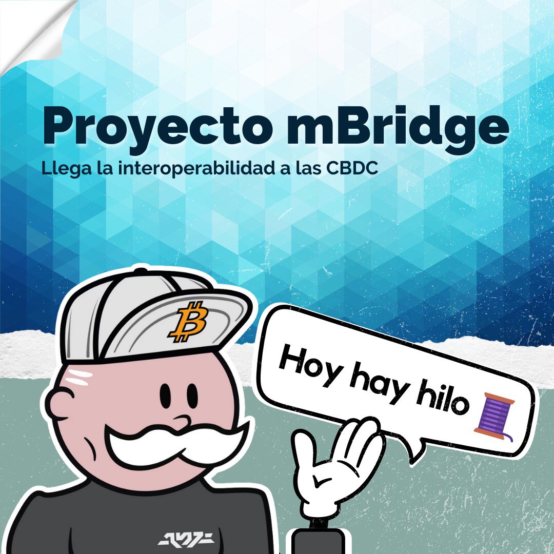 CeroUnoCrypto's tweet photo. Buenos días a todos, ya martes. 

Como prometí ayer, hoy se viene hilo acerca del Proyecto mBridge y la interoperabilidad de las CBDC. 

Espero feedback. 😉 https://t.co/MGXIsfhiMo