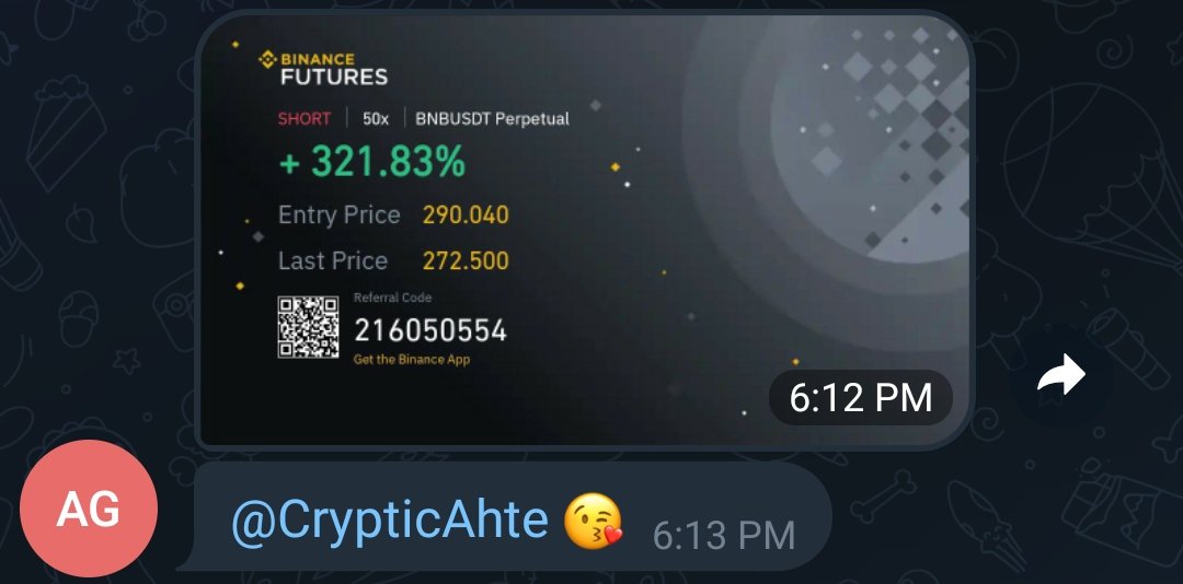 CrypticAhte's tweet photo. Thats how who takes trade with us earns money🤗🤗
#btc #crypto #tradingsignals #BNB  #bnbfud https://t.co/IIl7uZf4qA