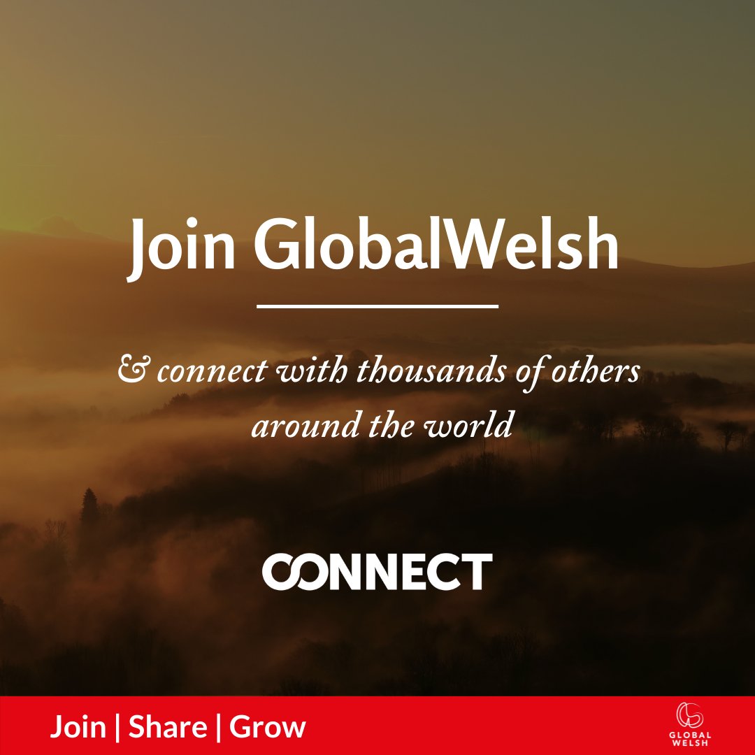 GlobalWelsh's tweet image. Lived in Wales? Born in Wales? Studied in Wales? Or just love Wales?  
Whatever your connection to Wales, there's a place for you in our global community.

Join GlobalWelsh Connect today &amp;gt;&amp;gt; bit.ly/3GWLXW6

#WeAreTheGlobalWelsh #WelshConnection #WelshDiaspora