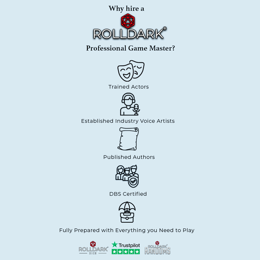 RolldarkGMA's tweet photo. They're also really, really cool.
#professionalDM #prodms #hireadm #rolldark #hireaprofessionaldm #dungeonsanddragons #dndevents #dnd dnd5thed https://t.co/RumWRx21c5