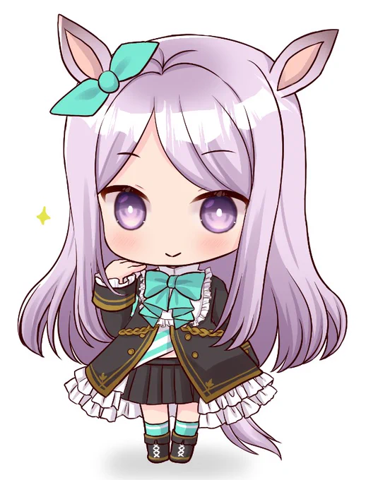 マックイーン!あまり描かないけど今でも好きだよ #お前らウマ娘の最初の推し誰だよ 