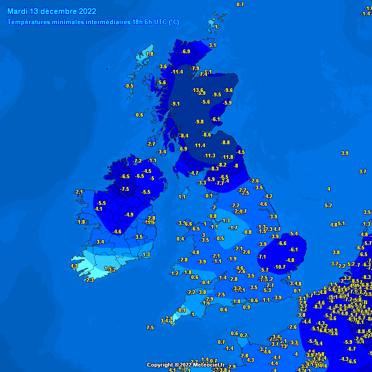 DerekTheWeather's tweet photo. The lowest temperature in #Wales last night was on Anglesey with -6.6°C recorded near Bodffordd.

In #Scotland, the temperature plunged to -17.3C at Braemar. The coldest night of the year so far in  Scotland and the #UK! 📉🥶 https://t.co/3CB89GfY3H
