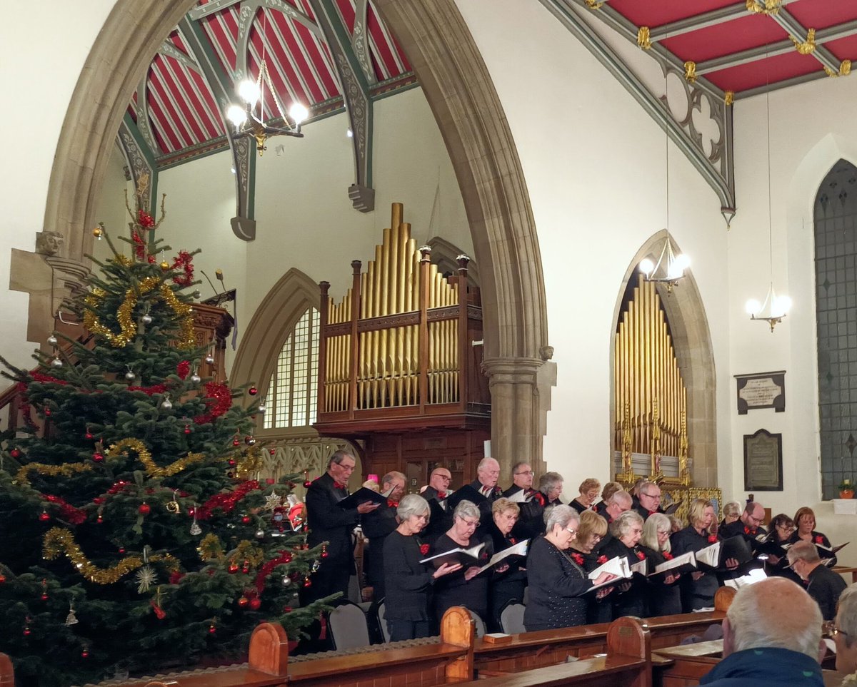AdrianLong3's tweet photo. Great Christmas Concert by @kirkhamsingers with Blackpool Brass Band at @kirkhamstmicks last night. 

How we missed such events in 2020 &amp; 2021 - it's been lovely to see events like this back after two lost years. https://t.co/XEShsXEz05