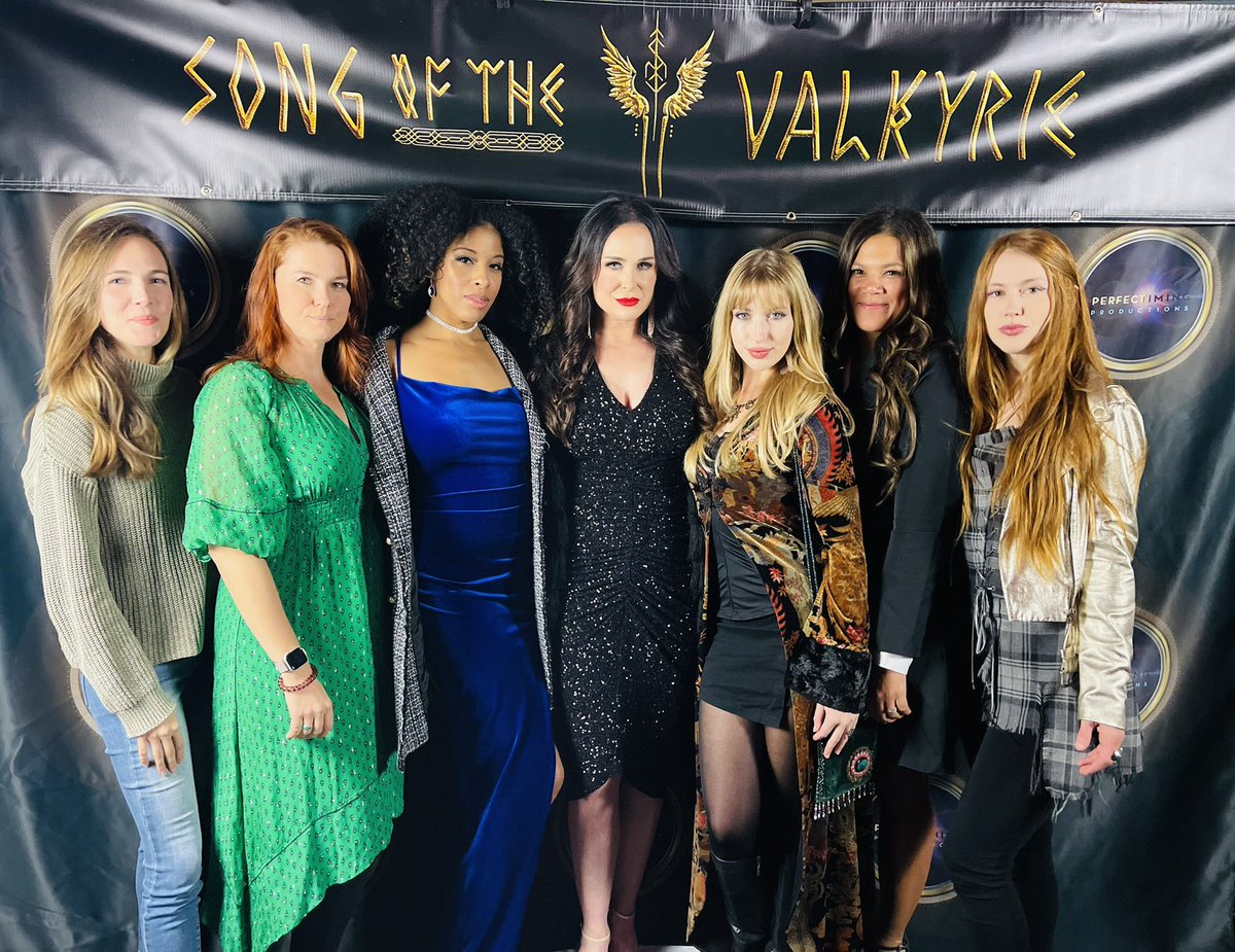 The Valkyries. 🦅❤️‍🔥⚔️👑 #SongOfTheValkyrie 
#MusicVideo #FantasyFilm 

Cast:
Danielle Bisutti as The Valkyrie Queen
Krystal Holmes as Sigrun
Evanne Friedmann as Gna
Kendall Rucks as Gunnr
Pheobe Madison Schraftt as Hildr
Michelle Elliot as Rota
Jen Kuhn as Kara