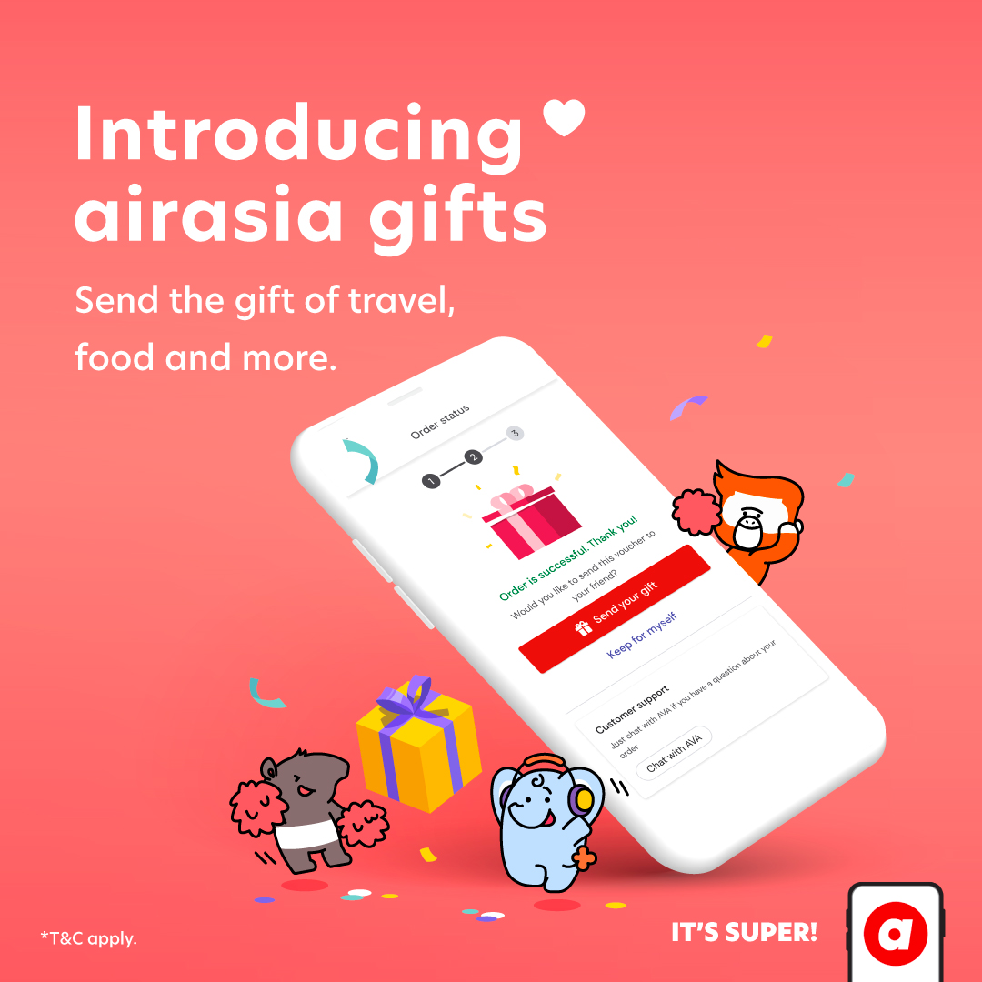 AirAsia tweet media