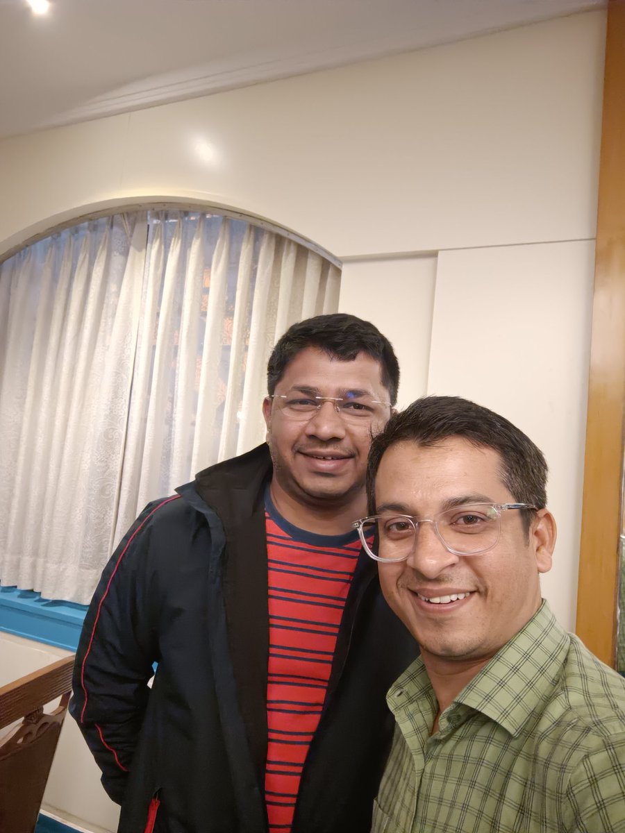 It was a pleasure meeting you my friend <a href="/GPingleCorpLaws/">Gaurav Pingle 🇮🇳 🚩</a> in Pune last week. We discussed several topics and shared interesting points. See you soon 😊