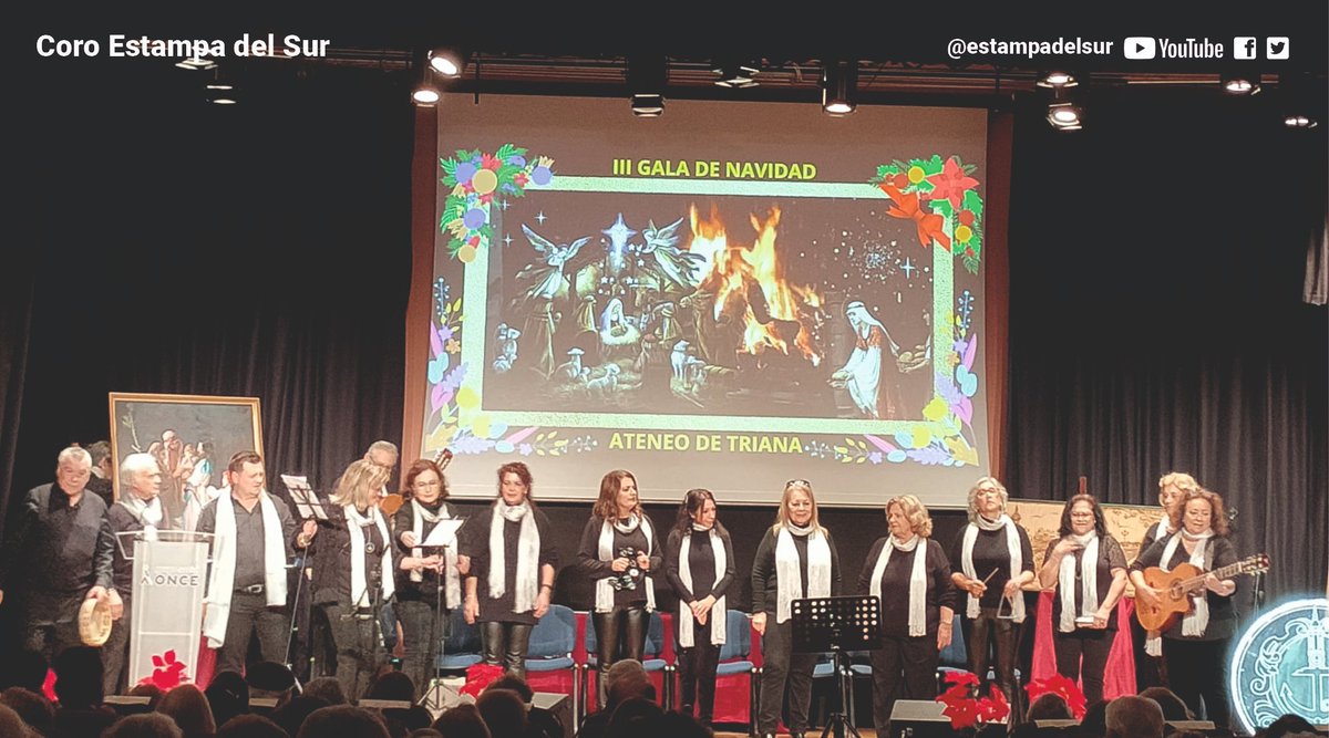 estampadelsur's tweet photo. Gracias al #AteneoDeTriana y la @ONCE_oficial por una jornada repleta de #CulturayArte.
#YaEsNavidad, #Navidad2022, #Sevilla, #MiDistrito, #Triana, #Macarena https://t.co/53vn3Cshvd