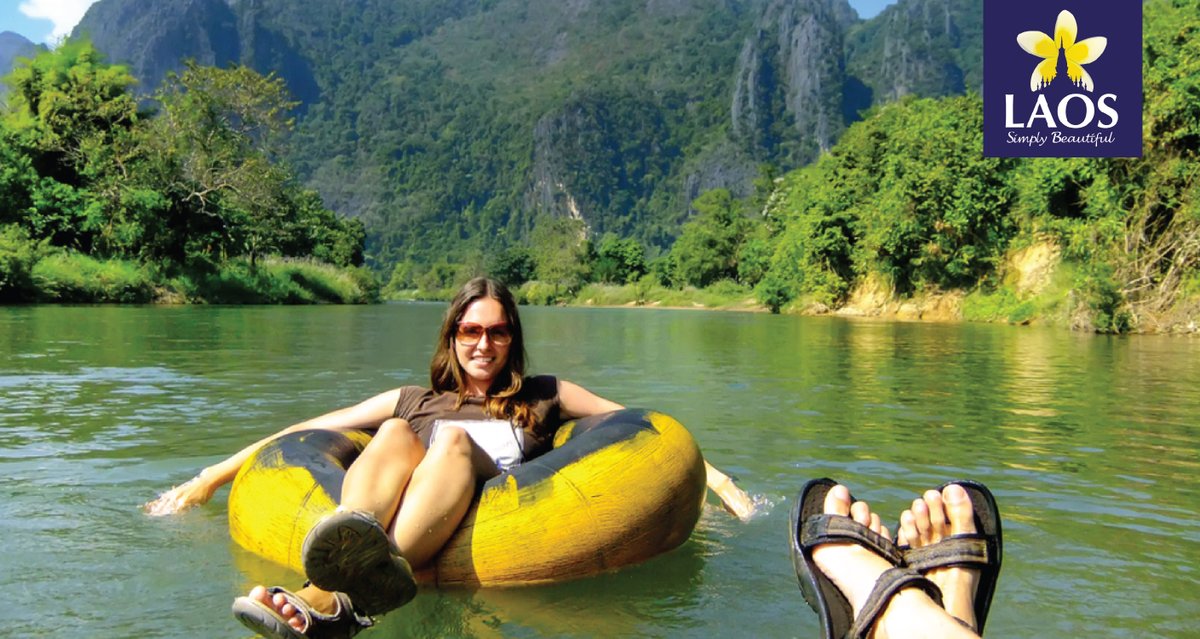 Ready for an immersive adventure?
Tubing is one of the most popular activities in Vang Vieng.  🏞
Location: Vang Vieng District, Vientiane Province, Laos

#laossimplybeautiful #unseenlaos #visitsoutheastasia
#ລາວທ່ຽວລາວ #travel #laos #explorelaos