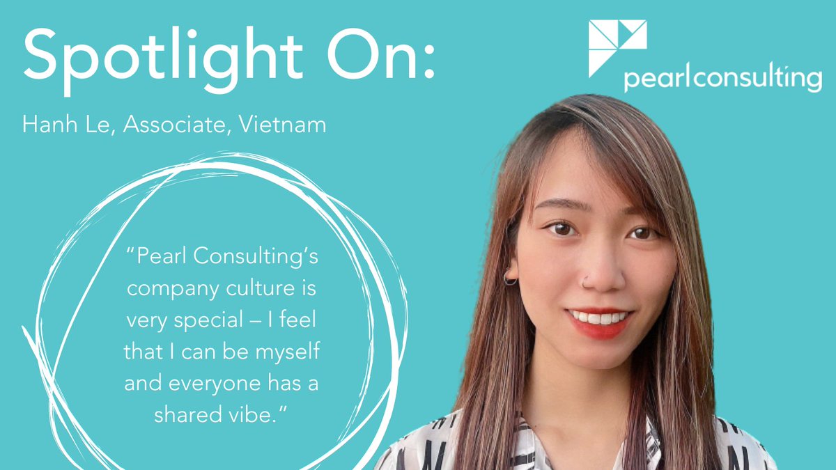 Associate, Hanh Le, based in Vietnam, feels that the most rewarding aspect of her work is being able to support others to amplify what they do, be that SMEs enhancing their capacity or students improving their digital literacy.   

READ Hanh’s bio:
pearlconsult.com/team/le-thi-ng…