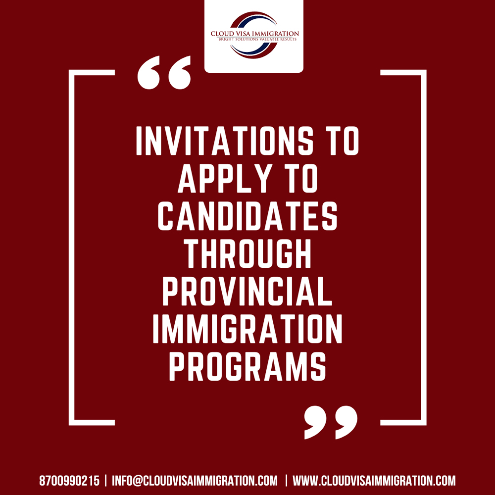 CloudVisa's tweet photo. British Columbia, Quebec, Manitoba, and Prince Edward Island have issued invitations to apply to candidates through provincial immigration programs this week. 
#canada #canadajobs #jobs
➡️ 📞 - 8700990215
➡️ 📧 - info@cloudvisaimmigration.com 
➡️ 🌐 - https://t.co/IXJ8jjMUtU https://t.co/WaKWGow56H