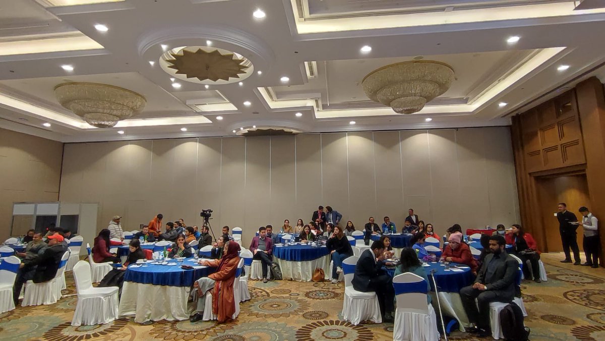 #HappeningNow 
Today @UN_Nepal come together with @GCompactNepal & Nepal Society of the Disabled to answer the question “Where do we Begin” as we create #DisabilityInclusiveWorkplaces 
@unicef_nepal @unwomennepal @ILO_Nepal @WFP_Nepal @UNVNepal