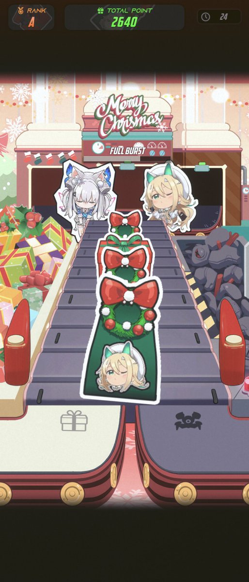 ニケのミニゲームでの不満は、三枚目のタイプのプレゼントは最前に来るまでラプチャー入りか判別つかないとこ
一枚目と二枚目はわかりやすいのに急に難易度跳ね上がるじゃん 