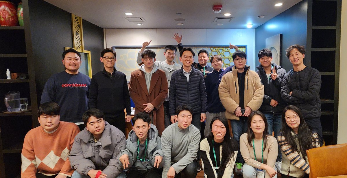 Lab reunion #AGU22 What a great place to mingle past/present folks 🫶🍻🍜

<a href="/snucals1/">Seoul National University CALS</a> <a href="/theAGU/">AGU (American Geophysical Union)</a> <a href="/AGUbiogeo/">AGU Biogeosciences</a> <a href="/AGUGlobalChange/">AGU Global Change</a> <a href="/yorum_hwang/">Yorum Hwang</a> <a href="/LJiangong/">Jiangong Liu</a> <a href="/baecology/">Jeehwan Bae</a> <a href="/DechantBenjamin/">Benjamin Dechant</a> <a href="/singh_lodhi/">Vaibhav Singh Lodhi</a> <a href="/Hyungsuk_Kimm/">CES Lab@SNU</a> <a href="/KongJuwon/">Juwon Kong</a> <a href="/TK_EcoSensing/">Tackang_RyuLab</a> <a href="/WonseokFromESL/">Wonseok Choi</a> <a href="/Sangjun777_/">Sangjun Lee</a> <a href="/sungchanm_/">Sungchan Jeong</a> <a href="/IjeonghoN/">Jeongho Lee</a>
