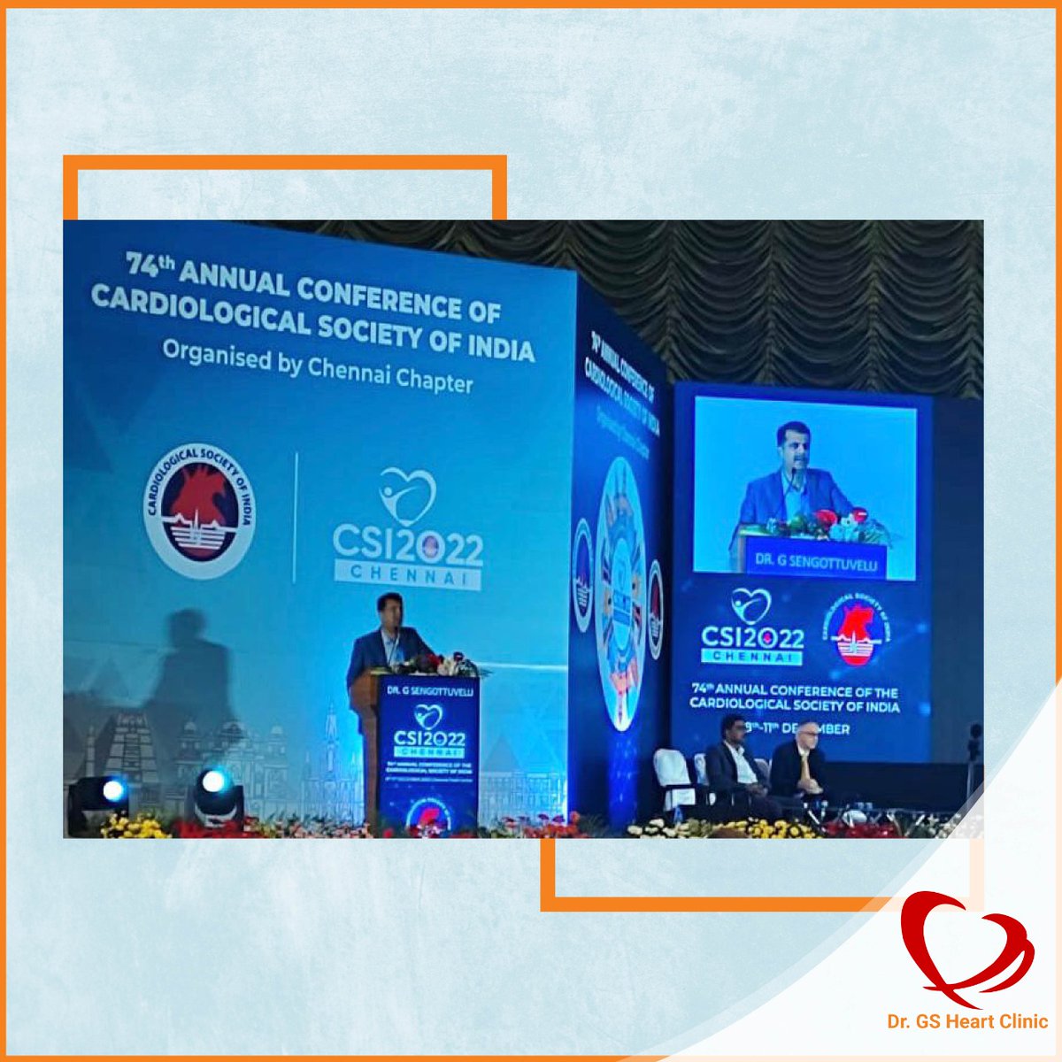 SengottuveluG's tweet image. Delivered lectures at the 74th Annual Conference of the Cardiology Society of India (CSI).

#CSI2022 #InterventionalCardiology #PreventiveCardiology #RheumaticHeartDisease #Electrophysiology #NonInvasiveCardiology #Conference