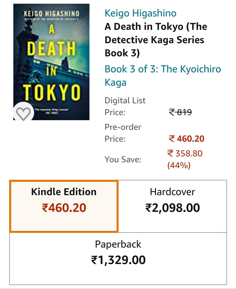 _asusa's tweet photo. Why🥺
Kindle തന്നെ ആശ്രയം!!!
#ADeathInTokyo
Last year it was Silent Parade, now this. https://t.co/BqW2TBgKS3