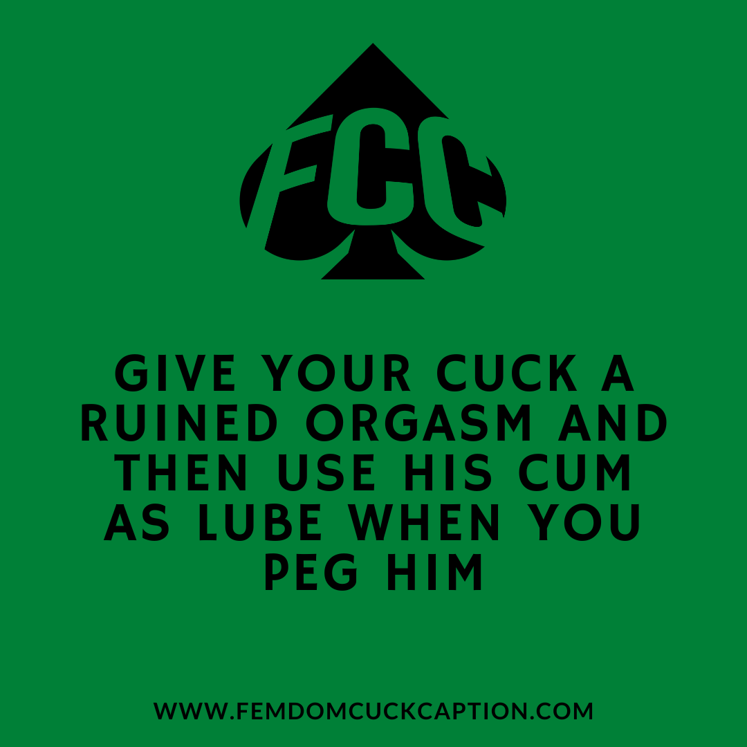 Femdom Cuck Captions on Twitter