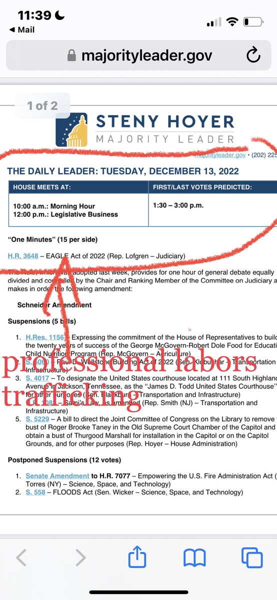 On the same Congress floor, one bill countering human trafficking, one bill EAGLE Act legalizes professional labor trafficking? NO to EAGLE Act! @HispanicCaucus @RepRaulRuizMD @RepBarragan @RepSylviaGarcia @RepDarrenSoto @RepEspaillat @LeaderHoyer @PabloReports @RepYvetteClarke