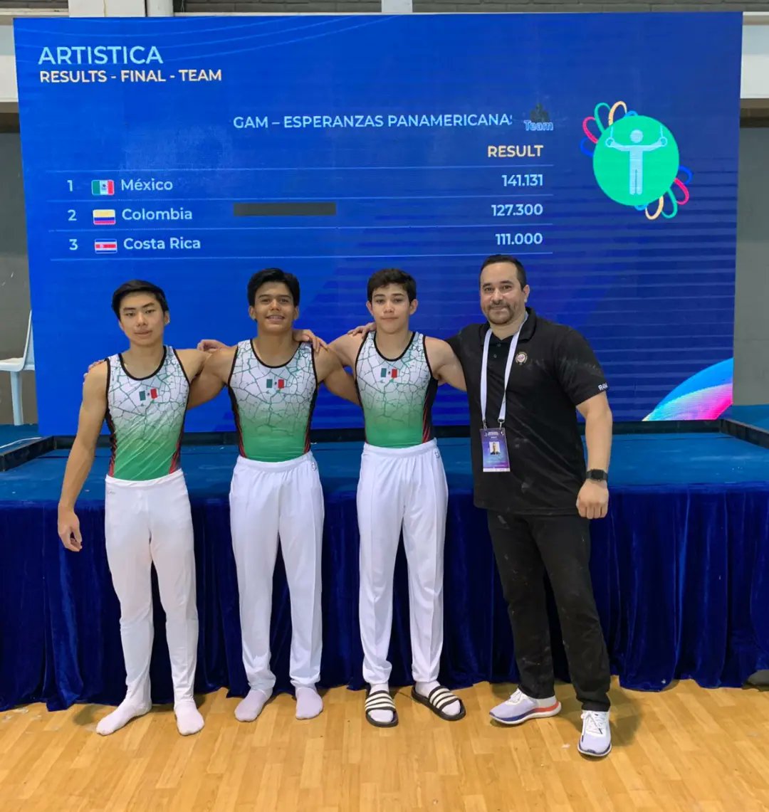 Los sinaloenses Aarón Ibarra, Gael Rosales y su entrenador Salvador Valle participan en el campeonato esperanzas panamericanas de gimnasia en Colombia. 

Ibarra y Rosales ganaron oro y bronce respectivamente en all around. Por equipos lograron el oro, junto a Juan Pablo Porras.