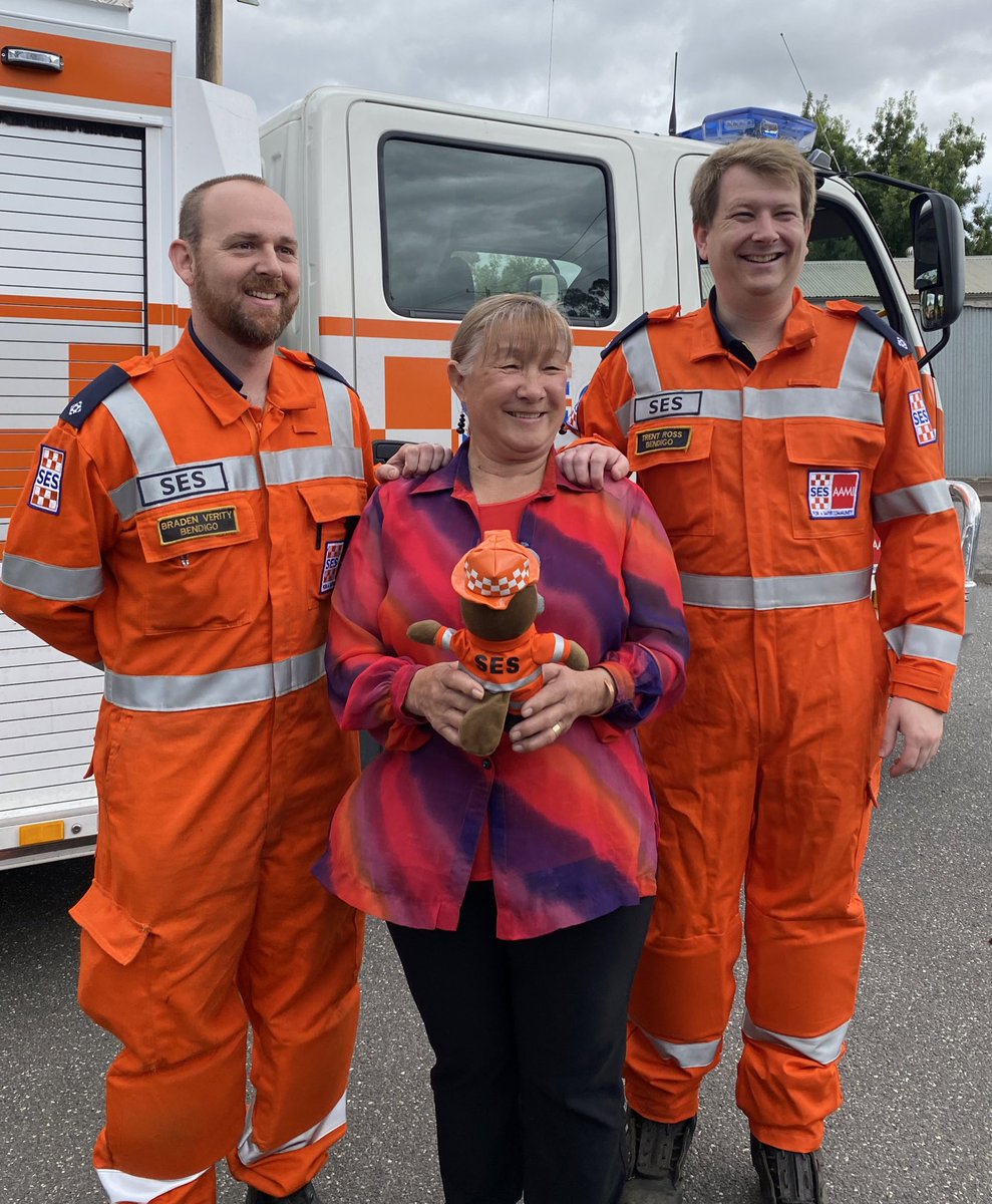 Grace Aicken (@grace_aicken) on Twitter photo A floodwater rescue reunion 🧡 Bendigo woman Marlene Wing-Quay says Trent and Braden are her heroes <a href="/vicsesnews/">VICSES News</a> A floodwater rescue reunion 🧡 Bendigo woman Marlene Wing-Quay says Trent and Braden are her heroes <a href="/vicsesnews/">VICSES News</a>