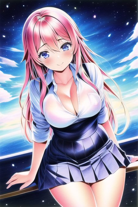 コピック
色鉛筆が入ってる気もするが
#NovelAI 
#AIイラスト 
#AIイラスト好きさんと繋がりたい 